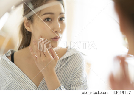 美容生活方式女性形象 43069167