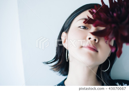 花生活女性肖像 花生活女性肖像 43070087