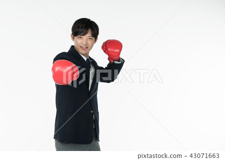 Victory, goal, boy 43071663