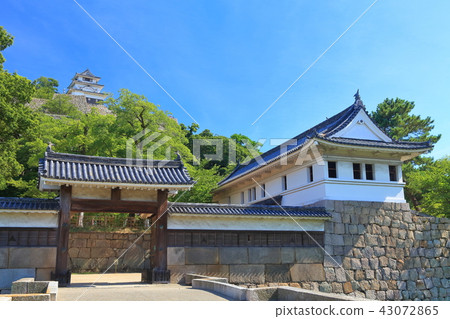 Marugame城堡主要門和城堡塔 43072865