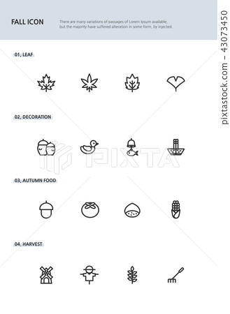 線圖標秋天8 43073450