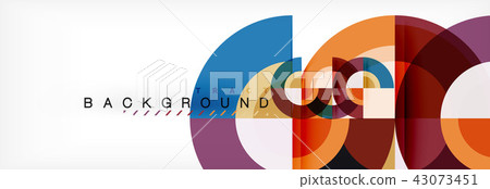 Vector circle abstract background Vector circle abstract background 43073451