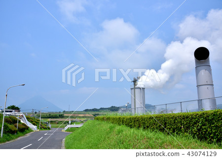 Yamakawa Geothermal Power Station Hajimedake Mountain Foot Scenery Clean Energy Renewable Energy Kagoshima Prefecture Ibusuki City Yamakawa Geothermal Power Station Hajimedake Mountain Foot Scenery Clean Energy Renewable Energy Kagoshima Prefecture Ibusuki City 43074129