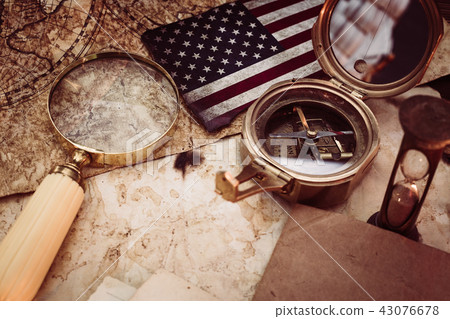 Old maps with marine equipment Old maps with marine equipment 43076678