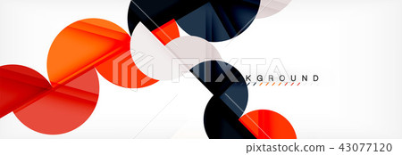 Circle abstract background, geometric illustration Circle abstract background, geometric illustration 43077120