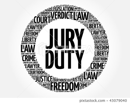 Jury Duty word cloud 43079040