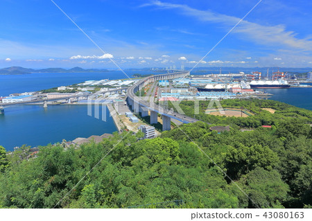 South Bisan Seto Ohashi Bridge and North Bisan Seto Ohashi Bridge South Bisan Seto Ohashi Bridge and North Bisan Seto Ohashi Bridge 43080163