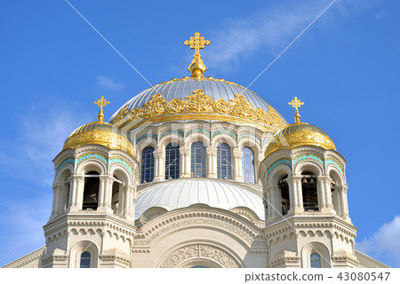 St. Nicholas naval Cathedral in Kronstadt. St. Nicholas naval Cathedral in Kronstadt. 43080547