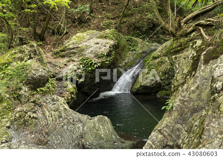 Okutama Mitsukuba Waterfall 43080603