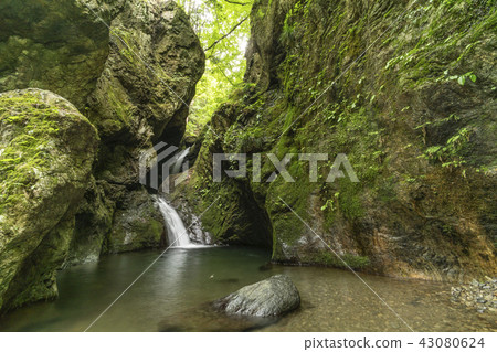 Twist waterfall of Okutama Twist waterfall of Okutama 43080624