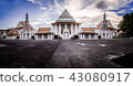 Panoramic view, Evening light. Buildings and archi 43080917