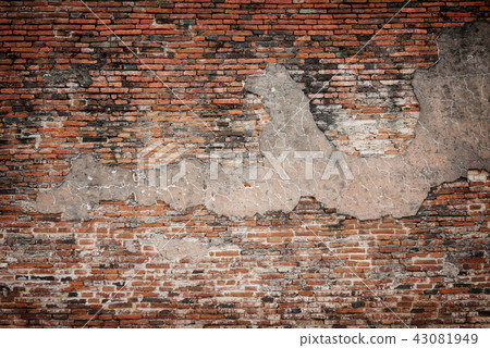 old brick wall textured background 43081949