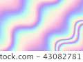 Vector abstract holographic background. 43082781