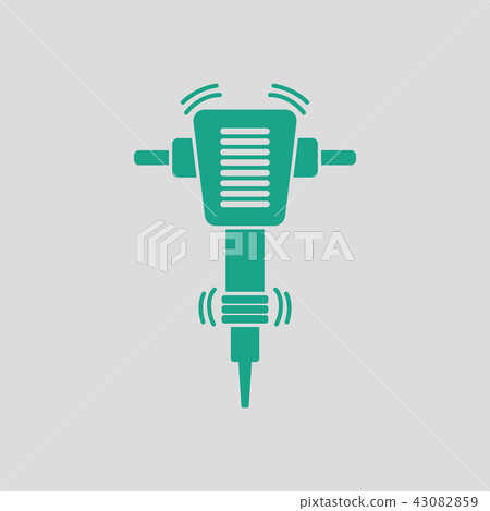Icon of Construction jackhammer Icon of Construction jackhammer 43082859