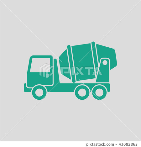Icon of Concrete mixer truck Icon of Concrete mixer truck 43082862