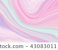Marble texture background in pastel colors. Tender 43083011