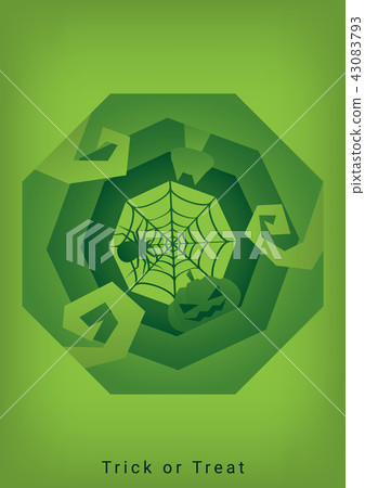 halloween party roughen silhouette background 43083793