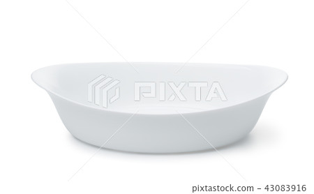 Empty ceramic baking dish Empty ceramic baking dish 43083916