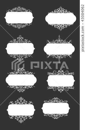 Vector illustration of old style label Vector illustration of old style label 43084062