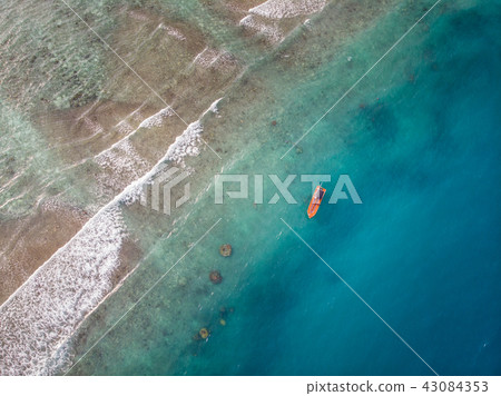 Aerial view of Perhentian Island, Malaysia. Aerial view of Perhentian Island, Malaysia. 43084353
