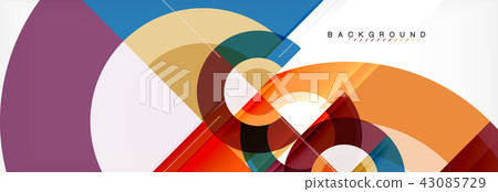 Vector circle abstract background Vector circle abstract background 43085729