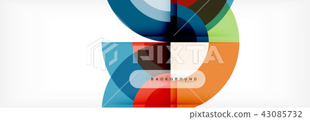 Vector circular abstract background Vector circular abstract background 43085732