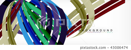 Line abstract background, vector modern template Line abstract background, vector modern template 43086474