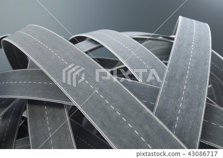Tangled roads and highways in a chaotic. The concept of an intricate road that has no end and no Tangled roads and highways in a chaotic. The concept of an intricate road that has no end and no 43086717