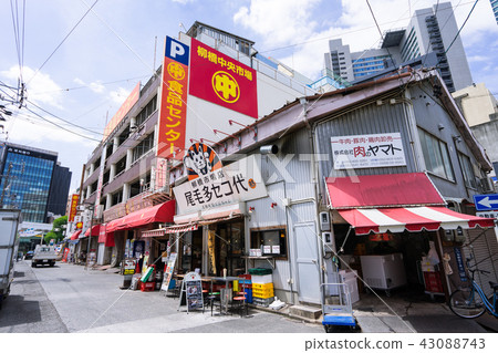 名古屋市中村區柳橋中央馬魯食品中心大樓和名古屋站前高層建築 名古屋市中村區柳橋中央馬魯食品中心大樓和名古屋站前高層建築 43088743