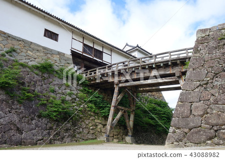 Wall wall of Hikone castle 43088982