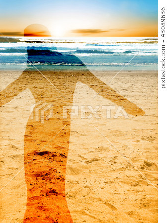 Evening at the end of summer Evening at the end of summer 43089636