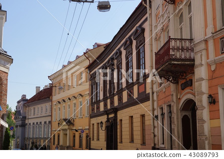 Lithuania around the Vilnius University Streets 43089793