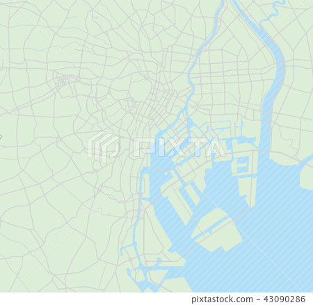 東京灣地區（東京灣周圍）路線圖 43090286