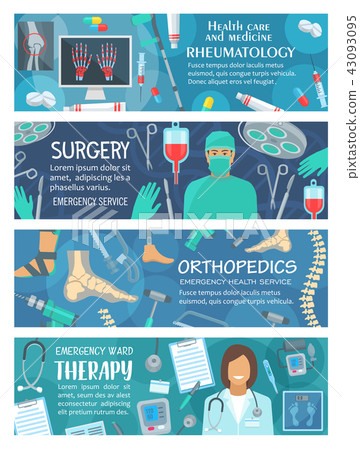 Rheumatology therapy and orthopedics surgery 43093095