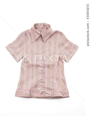 t-shirt folded on white t-shirt folded on white 43093855