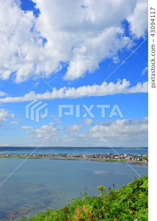 View of Kiritappu Ohashi area from Cape Kiritappu Azechi, Hokkaido View of Kiritappu Ohashi area from Cape Kiritappu Azechi, Hokkaido 43094117