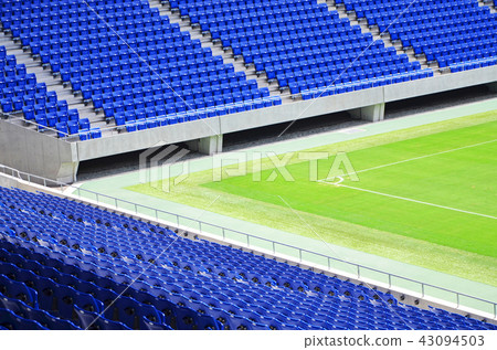 Scenery of football stadium 43094503