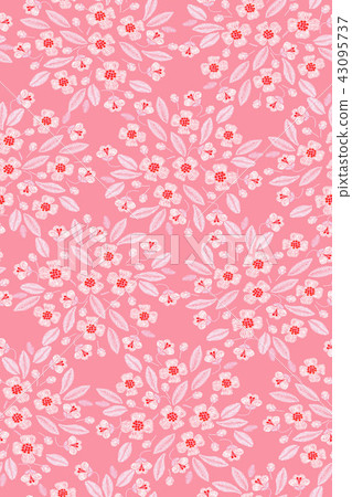 Seamless daisy floral pattern 43095737