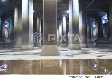 Metropolitan area outline drainage canal 43095992