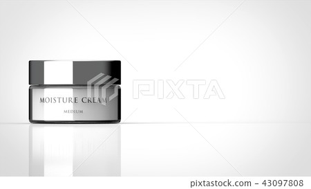 基本的美容霜標誌可用右側複製空間 43097808