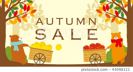 秋季銷售海報 43098121