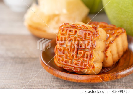 柚子文旦中秋月餅柚子月餅柚子文旦月餅茶 43099793