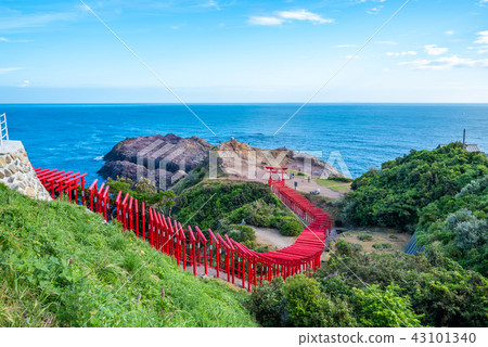 Yamaguchi-ken Motonagami Inage Shrine的視圖（2018年8月） 43101340