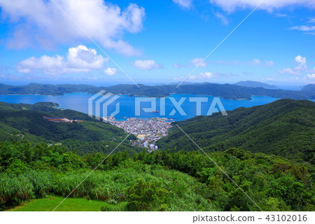 Scenery of Amami Oshima Kochi Mountain Observatory Scenery of Amami Oshima Kochi Mountain Observatory 43102016