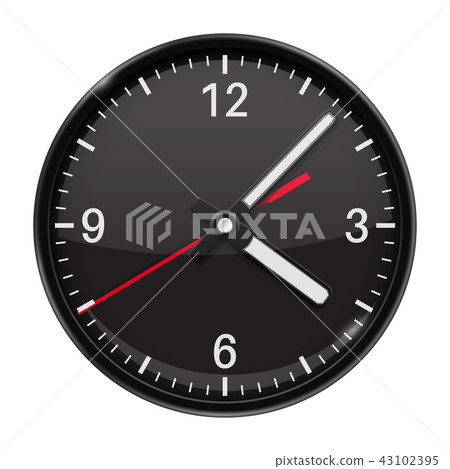 Black clock 43102395