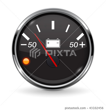 Accumulator gauge. Low level 43102456