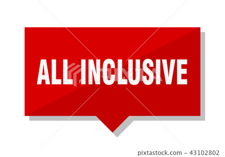 all inclusive red tag all inclusive red tag 43102802