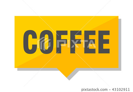 coffee price tag 43102911