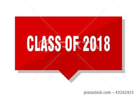 class of 2018 red tag class of 2018 red tag 43102925