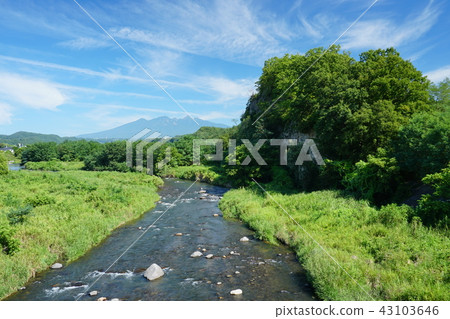 Summer landscape of Nirasaki 43103646
